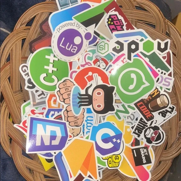 Tech Logo Sticker Set - Picture 3 of 3